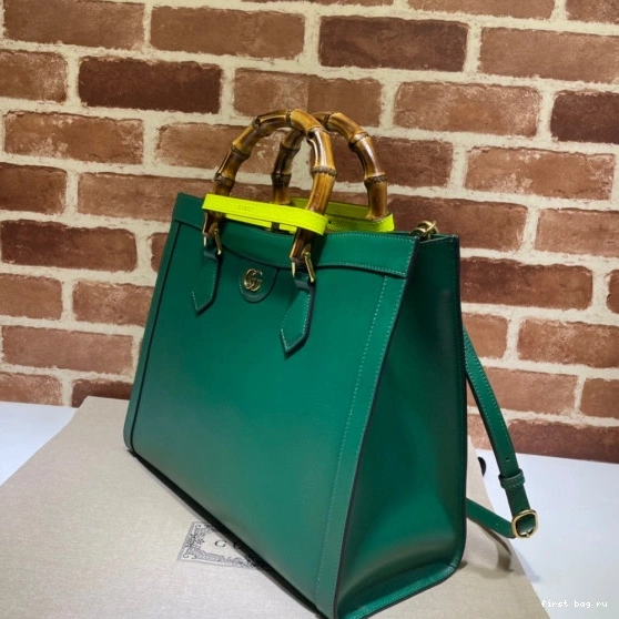 First bag ru GUCCI tote Diana bag medium 0710